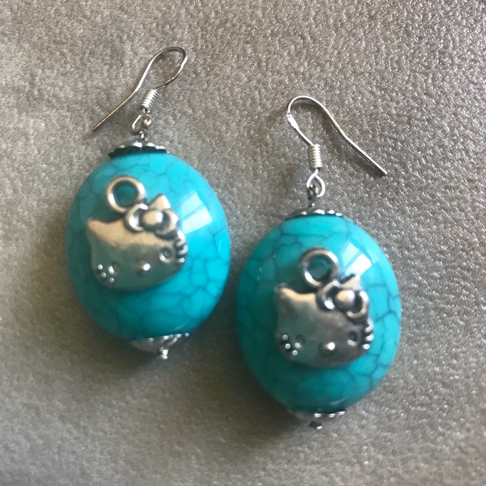 Turquoise Color earrings